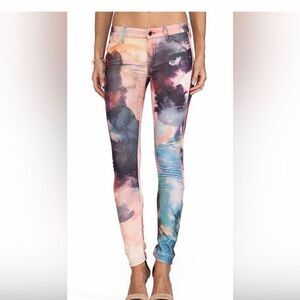 MOTHER Mother The Looker Watercolor Cords in Rain Cloud